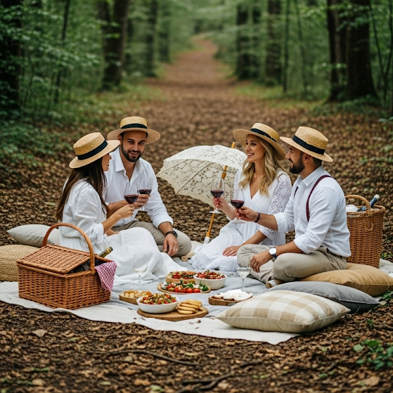 Victorian Picnic in the Riverside Forest - Gift Voucher